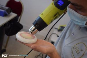 apprendre création empreinte grain du cuir