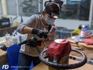 formation cuir sur volant